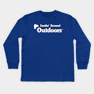 Juntin' Around Outdoors Kids Long Sleeve T-Shirt